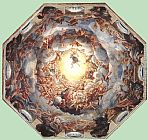 Correggio Famous Paintings - Assumption of the Virgin